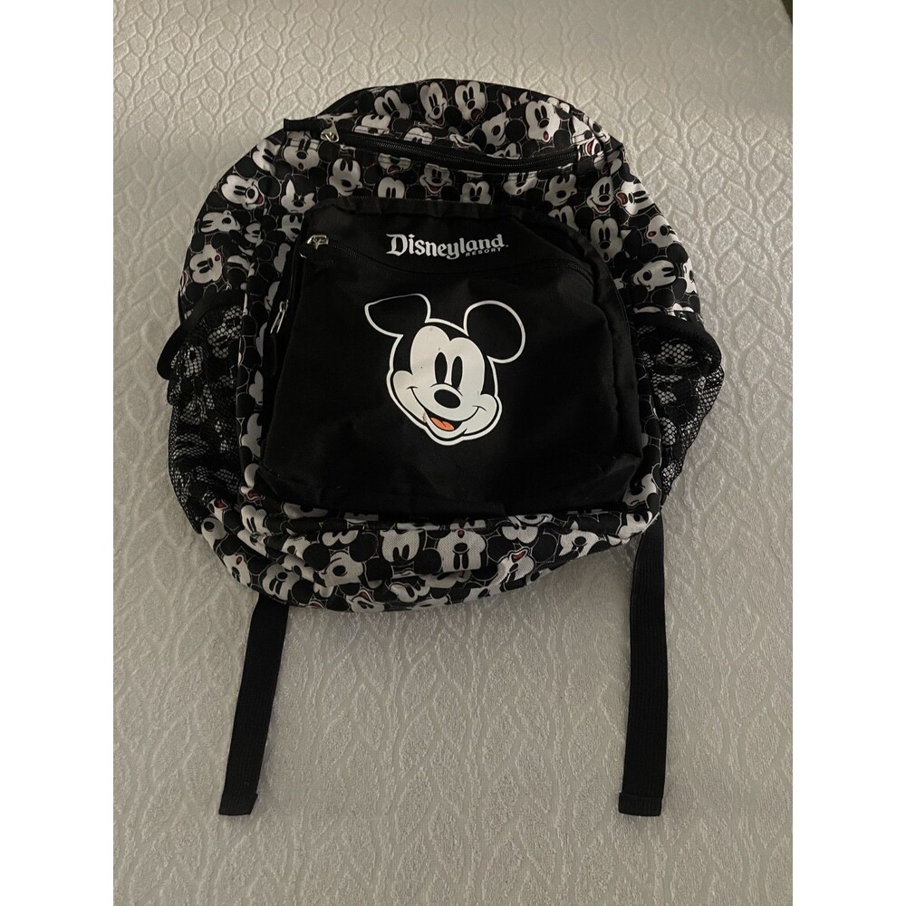 DISNEY PARKS MICHEY MOUSE  Black and White Full-Size Casual Unisex Backpack WDW